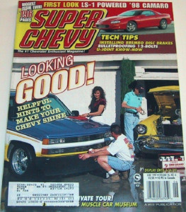 SUPER CHEVY 1997 JUNE - RARE CORVAIR, GARRETT'S CARS